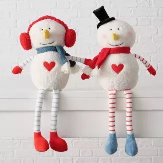 Tabouret de bord Bonhomme de neige