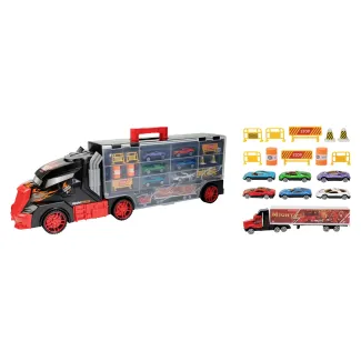Camion avec remorque, 17 pièces.