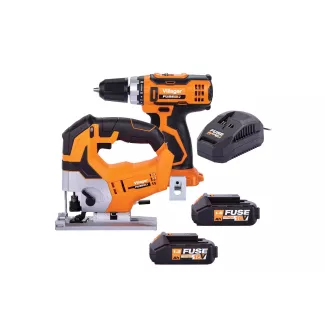 Akku-Bohrschrauber + Stichsäge