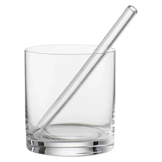 Paille verre set de 6 pièces