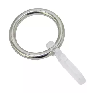 Anneaux de rideaux avec crochets à plis