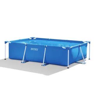 Familly Rentangular Frame Piscine
