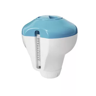 Distributeur de chlore avec thermomètre