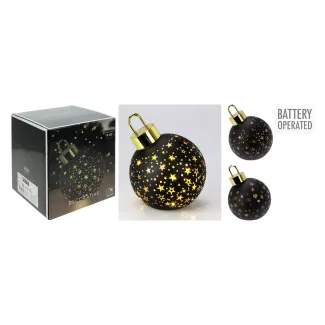 Weihnachtskugel stehend