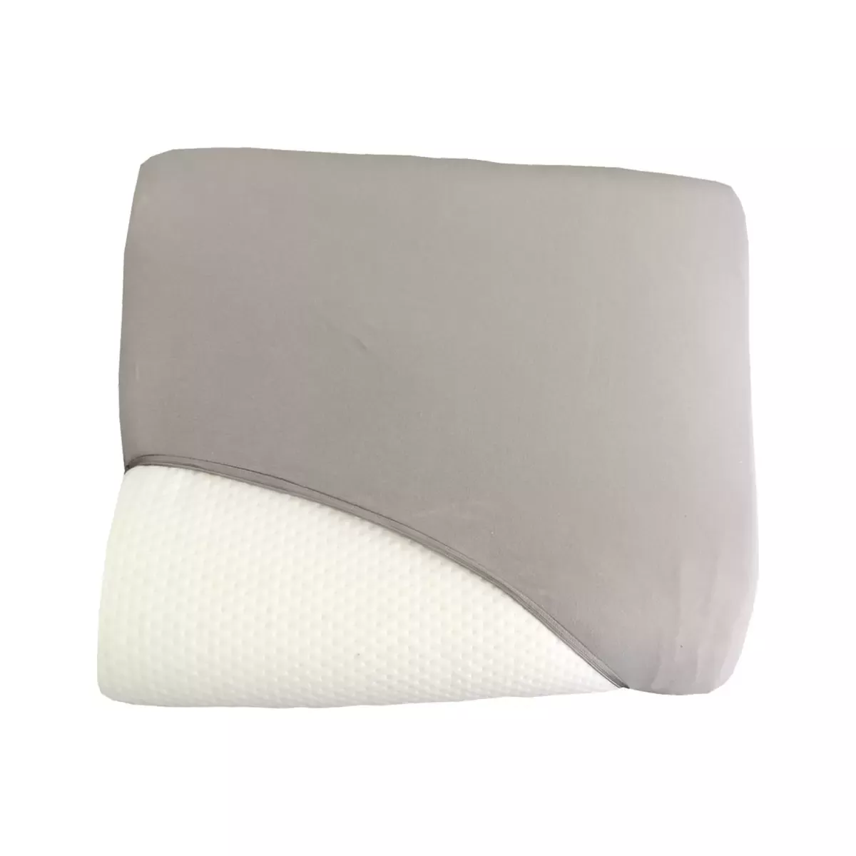 Nackenstützkissen-Bezug Jersey Silber