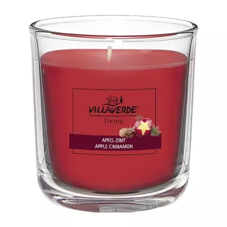 Bougie parfumée dans un verre