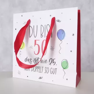 Geschenktüte '50'
