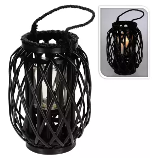 Lanterne bambou, H : 30.8cm