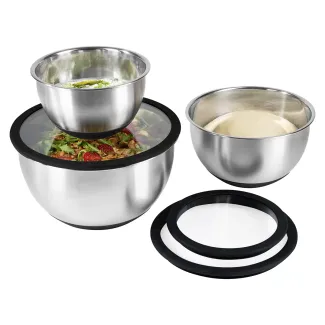 Bols Couvercle verre 6 pcs.