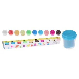 Pâte à modeler dans un gobelet, lot de 10.