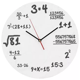 Horloge murale Einstein