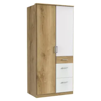 Armoire à vêtements à 2 portes.