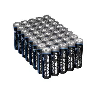 Paquet de 40 piles AA