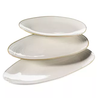 Set di piatti 3 pezzi.