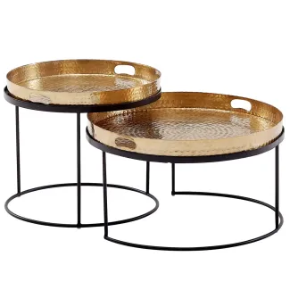 Set di 2 tavolini