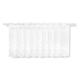 Lot de 2 rideaux courts