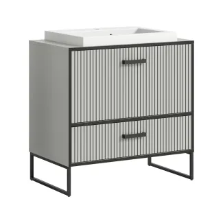 Table de toilette avec lavabo