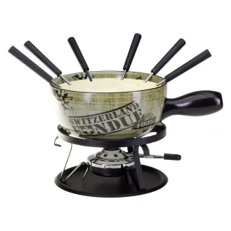Service à fondue au fromage