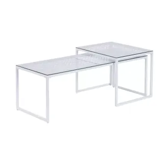 Set di 2 tavolini