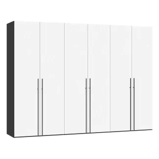 Armadio ad ante battenti 6 ante