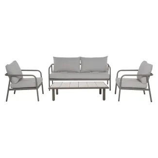 Loungegarnitur 4-teilig