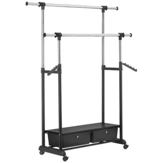 Garde-robe sur roulettes